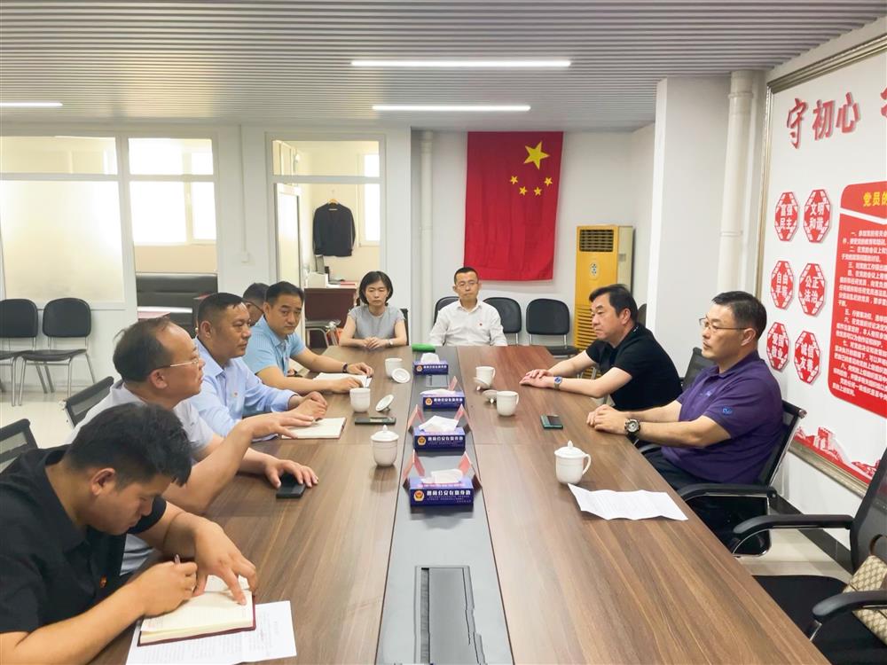 學黨史，辦實事 濟南產(chǎn)發(fā)集團到楚莊村黨支部走訪調(diào)研